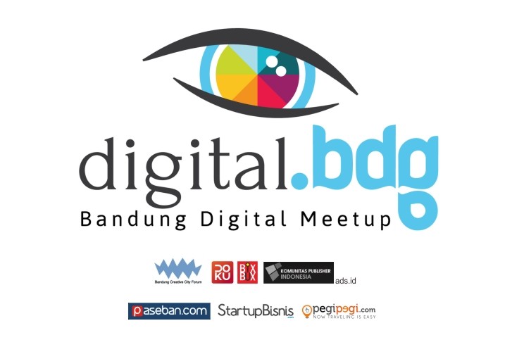 Digital MeetUp Logo Februari with sponsor