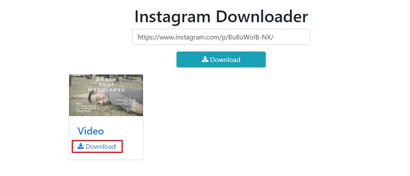 Instagram downloader