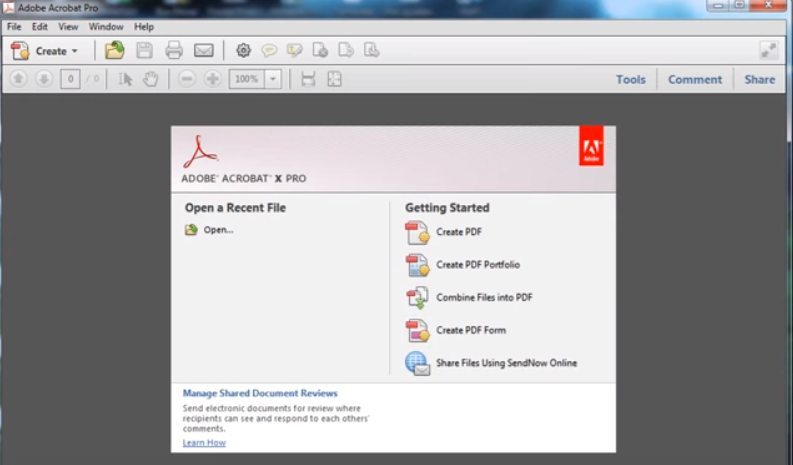 Cara menggabungkan file PDF dengan Adobe Reader