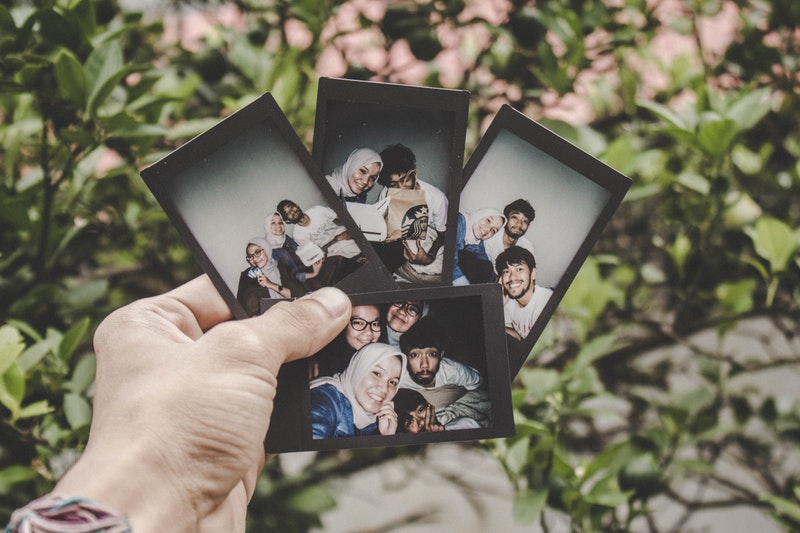 Gambar foto yang dicetak