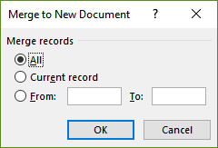 Merge to new document > All