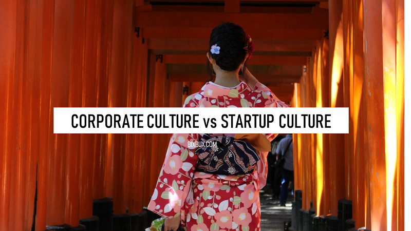 Corporate culture vs StartUp Culture